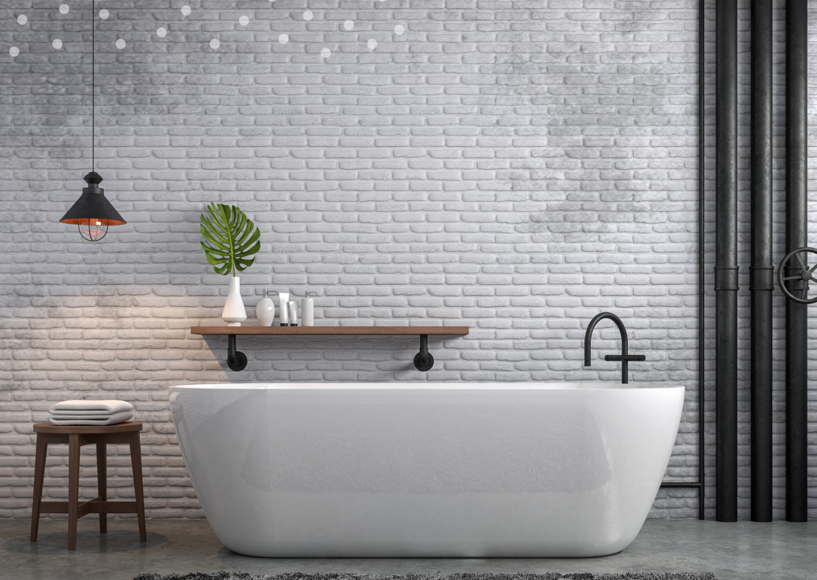 clean bathroom