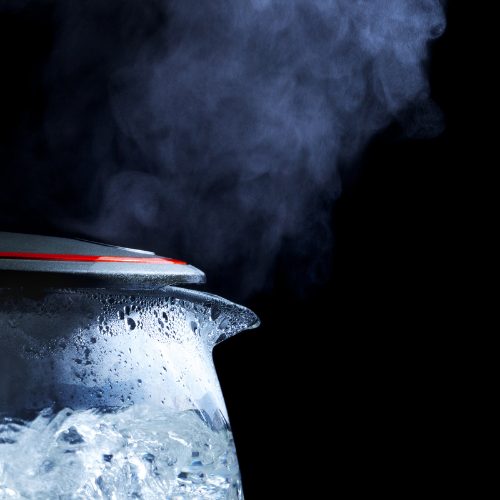 kettle boiling water